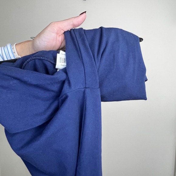 PINK Victoria's Secret Navy Blue Foldover‎ Waist Leggings XS Regular Y2K - Picture 6 of 7